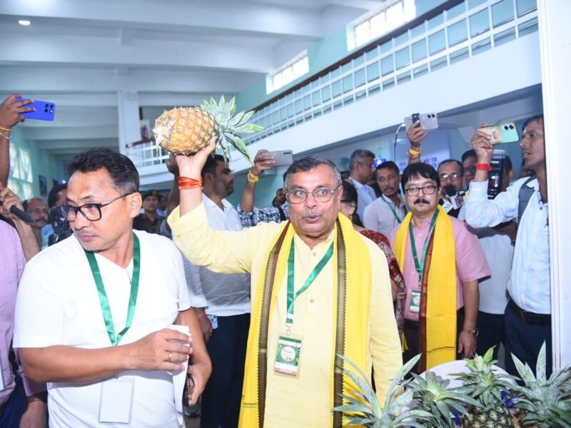 প্রজ্ঞাভবনে আনারস উৎসবের উদ্বোধন করে কৃষিমন্ত্রী