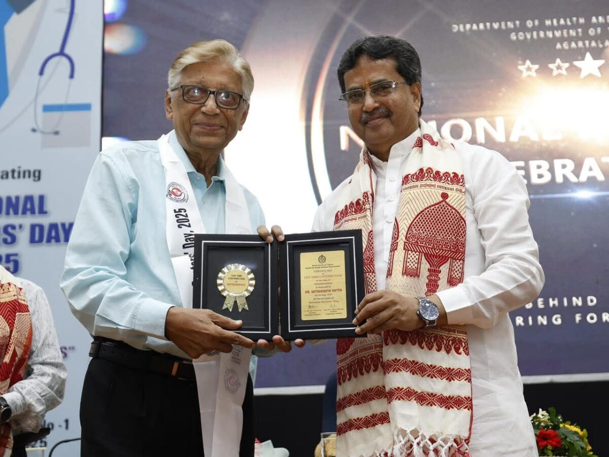 ত্রিপুরায় একটি স্বাস্থ্য হাব গড়ে তোলার লক্ষ্য নিয়ে কাজ করছে বর্তমান সরকার: মুখ্যমন্ত্রী