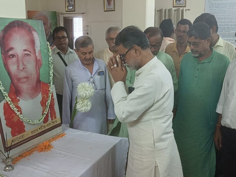 প্রয়াত মুখ্যমন্ত্রী শচীন্দ্র লাল সিংহ ও যদু মোহন  ত্রিপুরাকে স্মরণ করলো কংগ্রেস